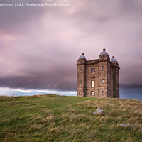 Buy canvas prints of Dramatic storm clouds at Lyme Park by Katie McGuinness
