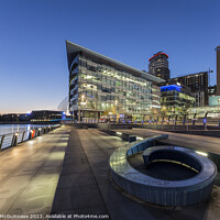 Buy canvas prints of MediaCity Sunset by Katie McGuinness