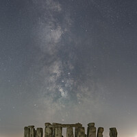 Buy canvas prints of Stonehenge Milky Way by Katie McGuinness