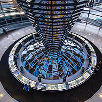Buy canvas prints of Reichstag dome, Berlin Parliament by Katie McGuinness