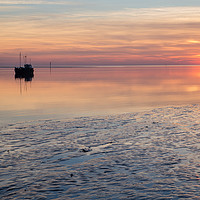 Buy canvas prints of Sunset at Lytham  by Katie McGuinness