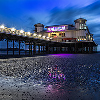 Buy canvas prints of Weston Super Mare Grand Pier by Katie McGuinness