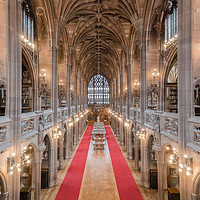 Buy canvas prints of John Rylands Library, Manchester by Katie McGuinness