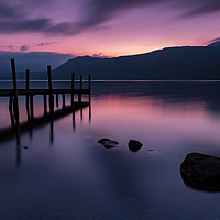 Buy canvas prints of Derwent Water Dawn by Stephen Conway