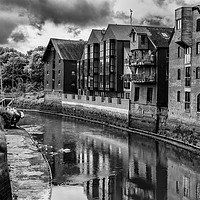 Buy canvas prints of The Waterfront District by Simon Rigby