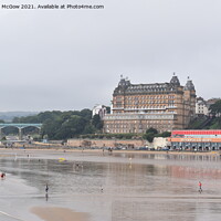 Buy canvas prints of The Grand at Scarborough by Heather McGow