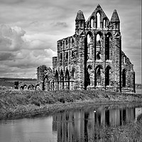 Buy canvas prints of Spectacular Whitby Abbey by Heather McGow