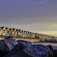 Buy canvas prints of Beach Huts Southwold by Robbie Spencer