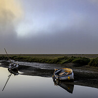 Buy canvas prints of Sunset at Blakeney Norfolk by Robbie Spencer