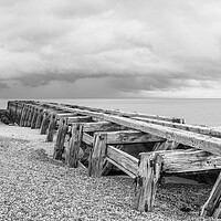 Buy canvas prints of Landguard Point Jetty by Robbie Spencer