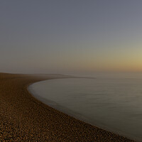 Buy canvas prints of Sunrise at Shingle Street in Suffolk by Robbie Spencer