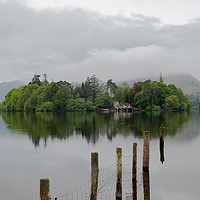 Buy canvas prints of Keswick Boathouse by Robbie Spencer