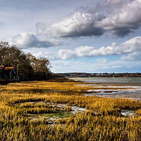 Buy canvas prints of Pin Mill Suffolk by Robbie Spencer