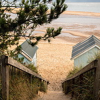 Buy canvas prints of Beach Huts at Wells Next The Sea by Robbie Spencer