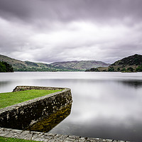 Buy canvas prints of a view down Ullswater by Robbie Spencer