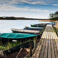 Buy canvas prints of Boats on the Norfolk broads by Robbie Spencer
