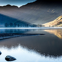 Buy canvas prints of Sunrise at Buttermere by Robbie Spencer