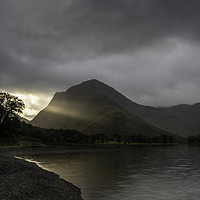 Buy canvas prints of Sunrise at Buttermere by Robbie Spencer