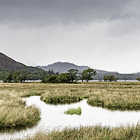 Buy canvas prints of Derwent water lake view by Robbie Spencer