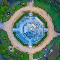 Buy canvas prints of From Above The Palm House by Stratus Imagery