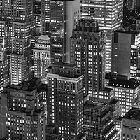 Buy canvas prints of Buildings of Manhattan by Anthony Rosner