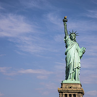 Buy canvas prints of Statue of Liberty New York by Anthony Rosner