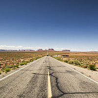 Buy canvas prints of Road to Monument Valley by Anthony Rosner