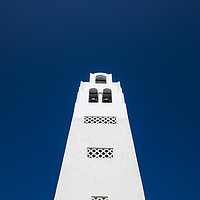 Buy canvas prints of Bell Tower in Santorini by Anthony Rosner