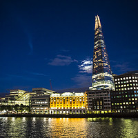 Buy canvas prints of The Shard at Sunset, London by Anthony Rosner