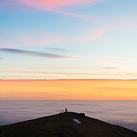 Buy canvas prints of Above the clouds by David Wall