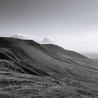 Buy canvas prints of Black Mountains by David Wall