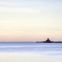 Buy canvas prints of Old pier at Herne Bay, Kent by Donna Joyce