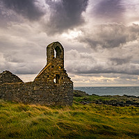 Buy canvas prints of Abandoned Kirk, Isle of Man by Steve Thomson