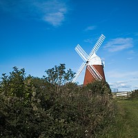 Buy canvas prints of The Windmill at Halnaker by Steve Thomson