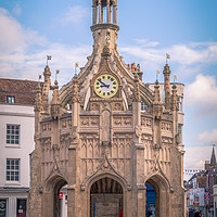 Buy canvas prints of The Market Cross Chichester by Steve Thomson
