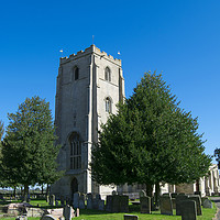 Buy canvas prints of St Guthlacs Church Fishtoft. England. by sharon revell
