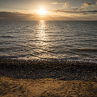 Buy canvas prints of Sunset over Bideford Bay by Tony Twyman