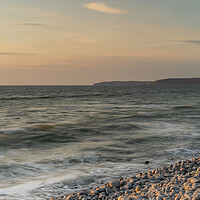 Buy canvas prints of Sunset on the North Devon coast at Westward Ho by Tony Twyman