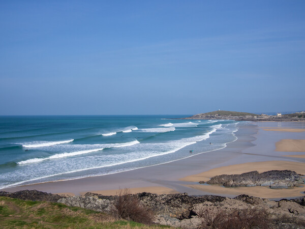 Fistral Beach in Newquay Picture Board by Tony Twyman