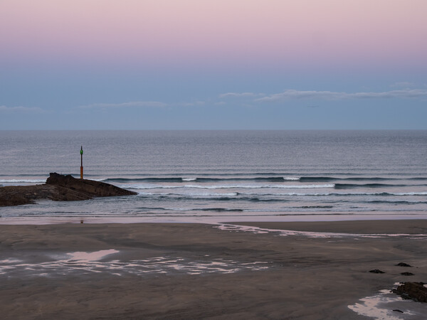 Sunrise at Summerleaze Beach Picture Board by Tony Twyman