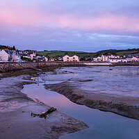 Buy canvas prints of Instow Quay at Sunset by Tony Twyman