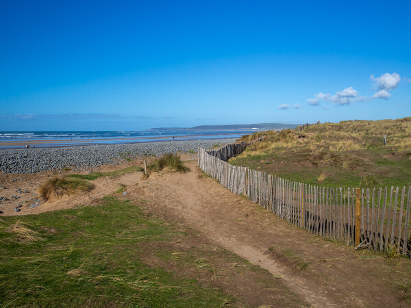 Northam Burrows Country Park Picture Board by Tony Twyman