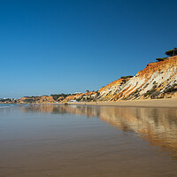 Buy canvas prints of Falesia Beach in Portugal by Tony Twyman