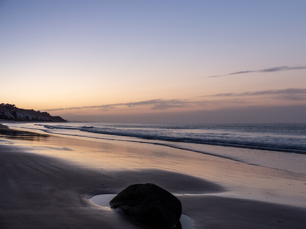 Falesia Beach Sunrise Picture Board by Tony Twyman