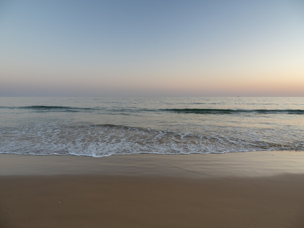 Atlantic Ocean sunset waves Picture Board by Tony Twyman
