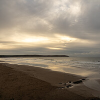 Buy canvas prints of Woolacombe Sands at Dusk by Tony Twyman