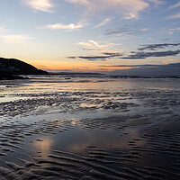 Buy canvas prints of Sunset along the North Devon coast by Tony Twyman