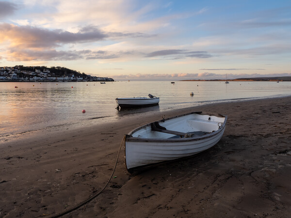 Instow Beach sunset Picture Board by Tony Twyman