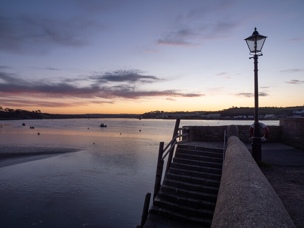 Instow Quay sunset Picture Board by Tony Twyman