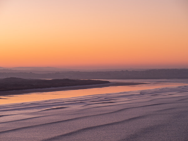 Saunton Sands Sunrise Picture Board by Tony Twyman